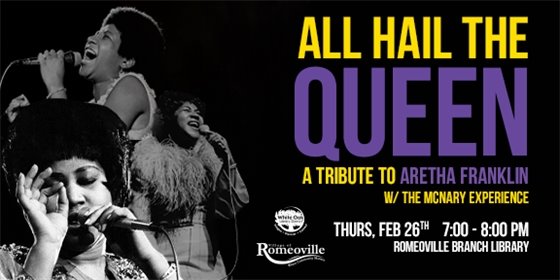 White Oak Library presents a Tribute to Aretha Franklin