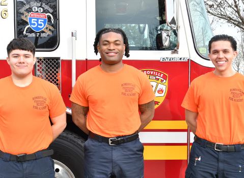 Fire Academy Recruits 