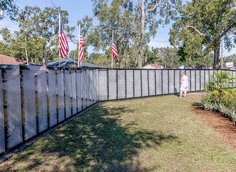 Vietnam Traveling Memorial Wall 